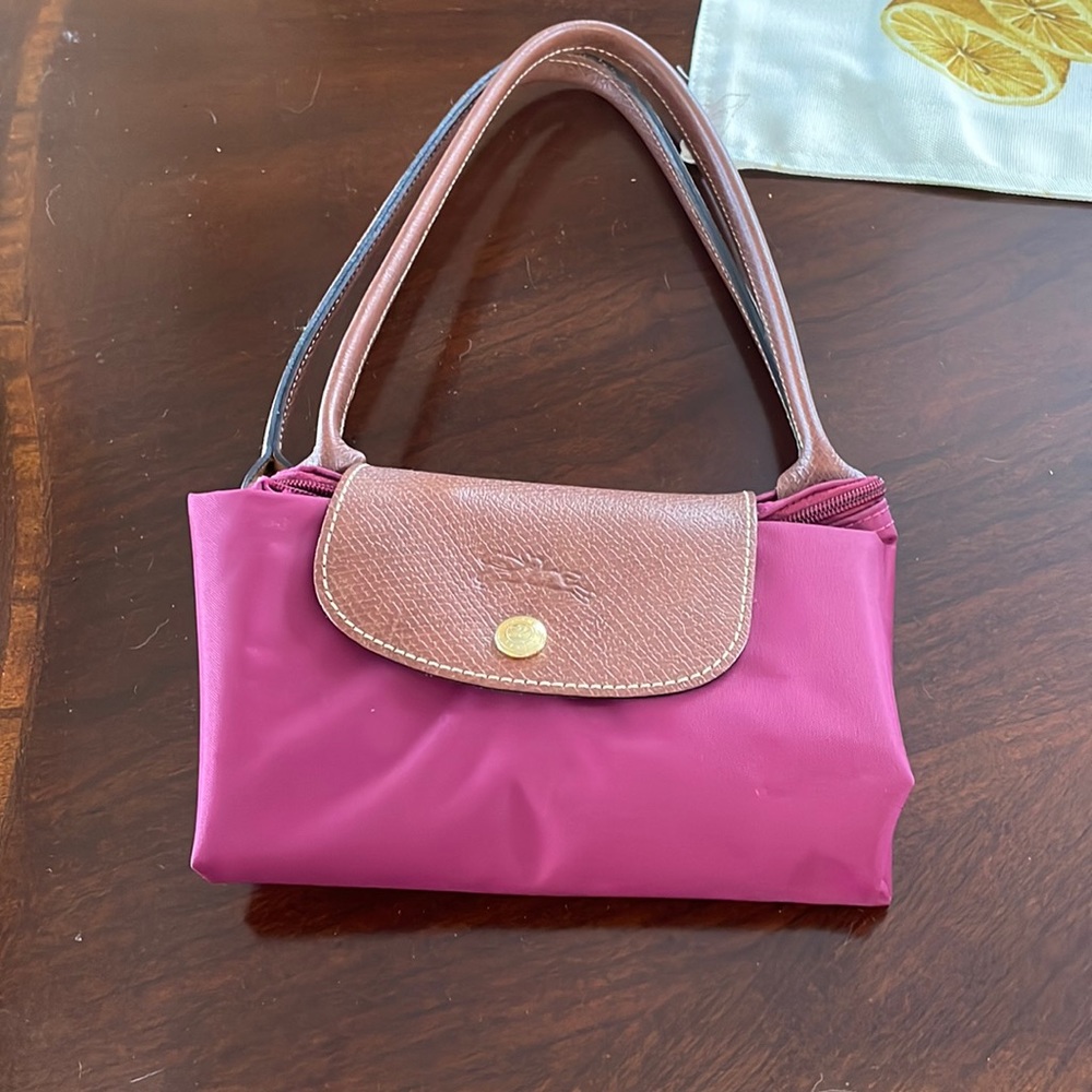 Longcham tote bag use a couple times has a little ink pen inside